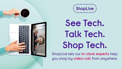 currys shoplive