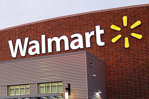 Walmart fascia