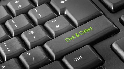 click and collect keyboard_577244392