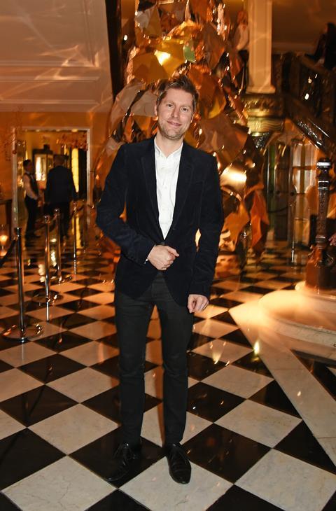 Burberry boss Christopher Bailey's Christmas tree at Claridge's