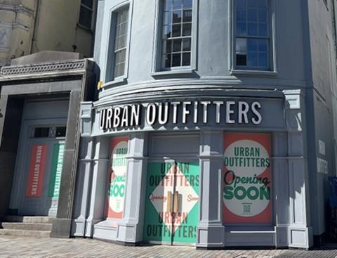 Urban Outfitters store