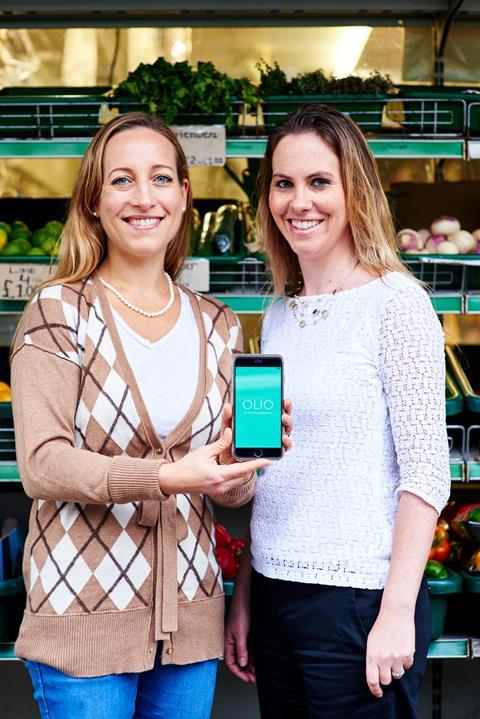 Olio was co-founded by ‘mums on a mission’ Tessa Cook and Saasha Celestial-One