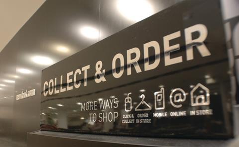 Services such as click-and-collect are growing in popularity