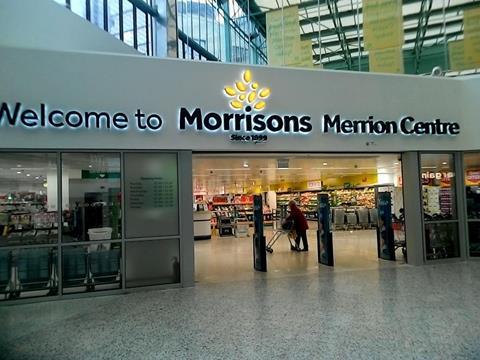 Morrisons store frontage