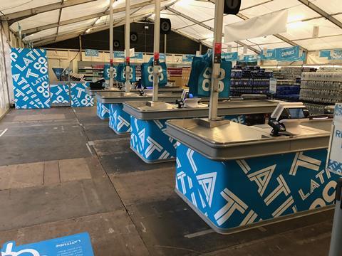 Tills at Co-op Latitude