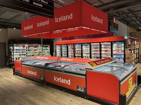 Iceland shop-in-shop at Dunnes Stores