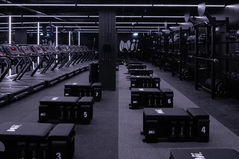 Gym at Flannels store