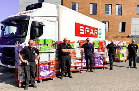 Spar UK donate to NHS