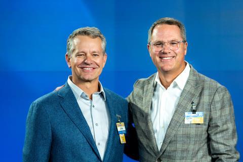 John Furner and Doug McMillon