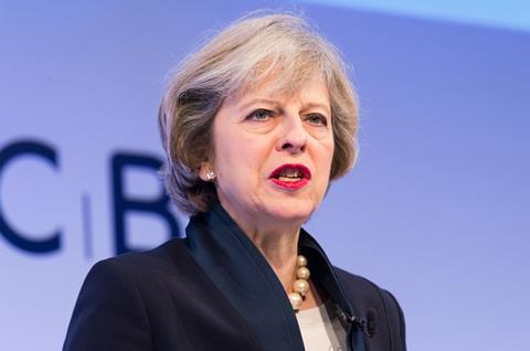 Theresa May appears to have toned down her plans for workers on boards