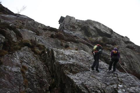 Hobbycraft boss on cliff