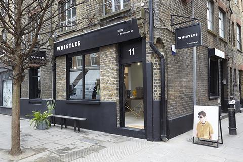 Whistles, which this week revealed it was ditching menswear, has opened standalone menswear stores in the past.