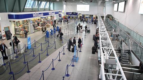 WHSmith airport concourse 2