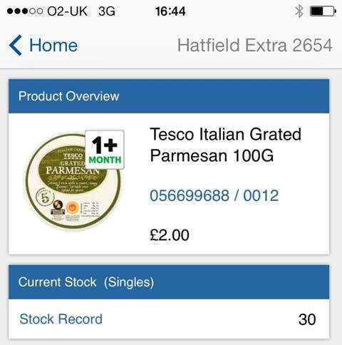 Tesco staff app Inform
