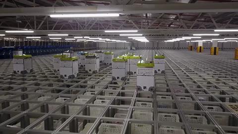 ocado Andover warehouse
