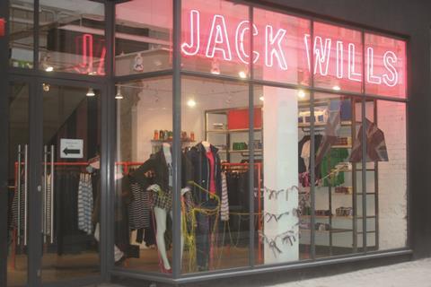 Jack Wills fascia