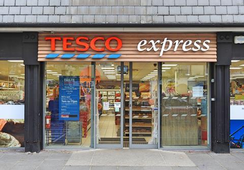 Tesco Express store, Ireland