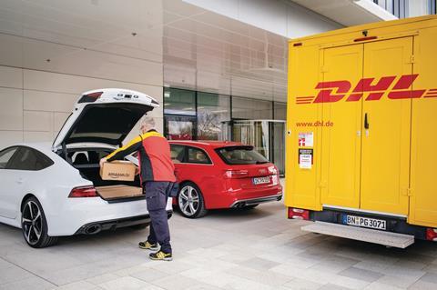 Audi, Amazon and DHL’s link-up raises legal questions