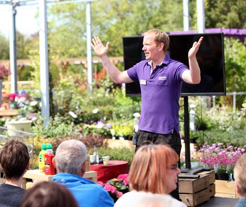 Talks at notcutts woodford park