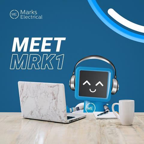 Marks Electrical MRK1 company mascot