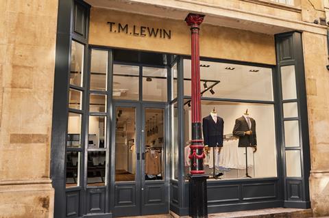 TM Lewin Bow Lane store front