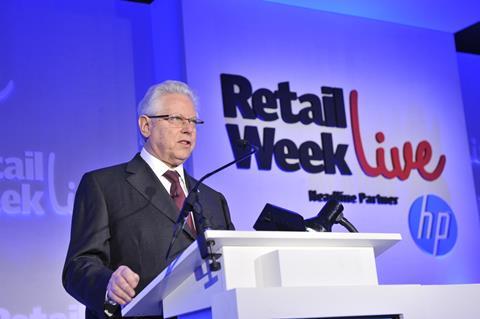Stefano Pessina at Retail Week Live 2015