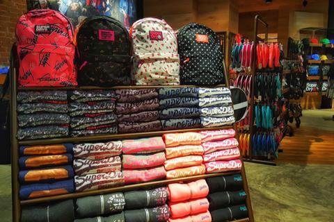 Superdry display