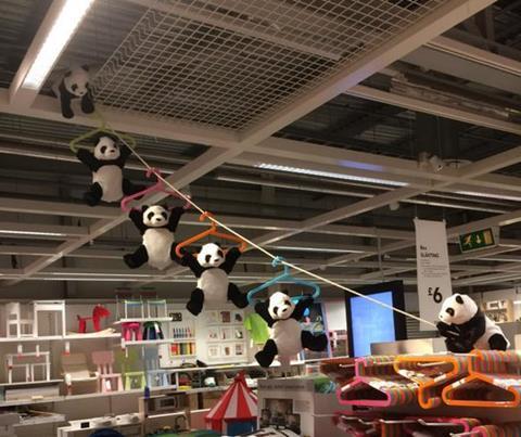 Ikea panda clearance bear