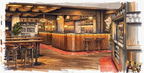 Illustration of how Vagabond Soho will look