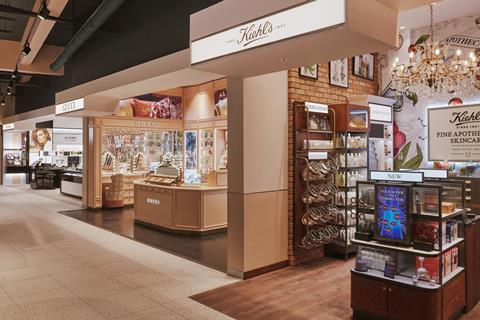 H beauty Kiehls and Gucci