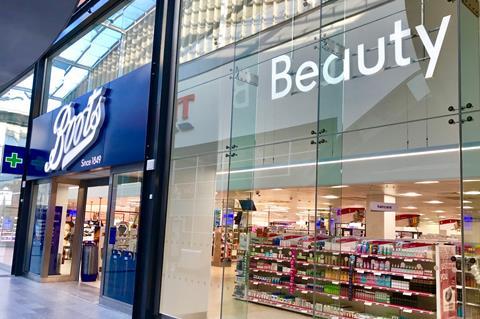 Boots beauty store