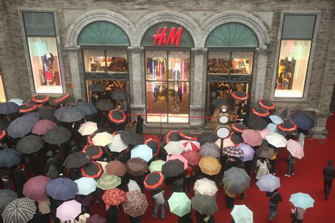 H&M store