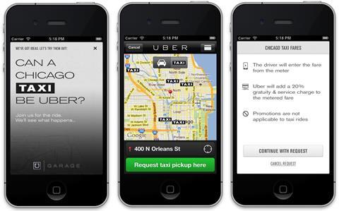 Uber Disruptive technology