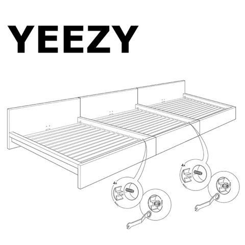Yeezy bed designed by ikea