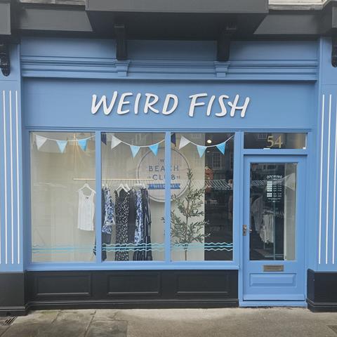 Weird Fish store front