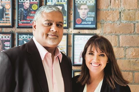 carol kane and mahmud kamani joint CEOs Boohoo