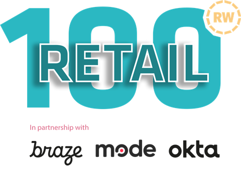 Retail 100 2021 logo with sponsors