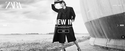 Zara_homepage