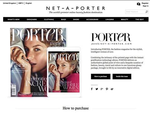 Porter is a move by Net-a-Porter to use content, as well as pure products, to attract customers.
