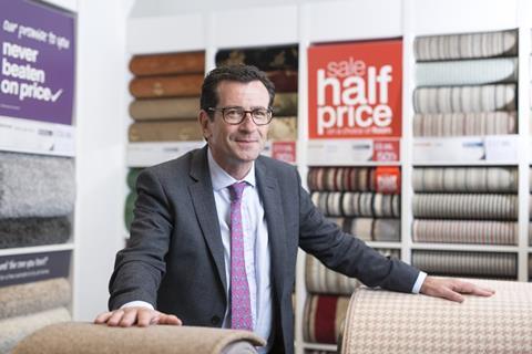 Carpetright   new Wilf Walsh