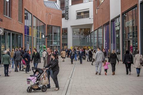 Old Market shopping centre in Hereford