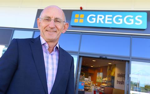 Greggs boss Roger Whiteside