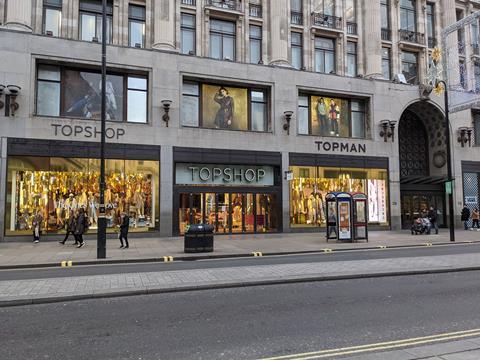 Topshop Oxford Street 2020