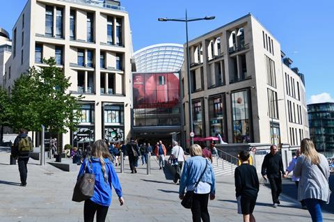 Edinburgh shopping centre