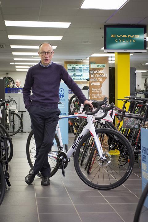 New Evans Cycles boss Andy King 