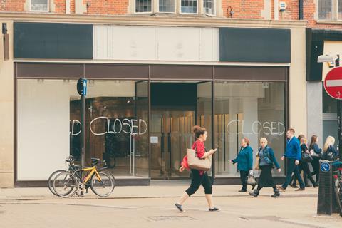 closed stores high street