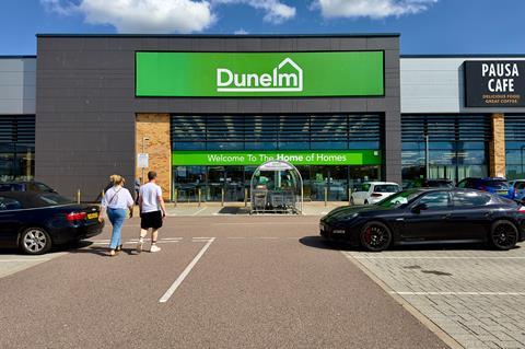 Dunelm store Chelmsford