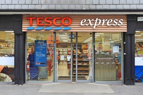 Tesco Express store, Ireland