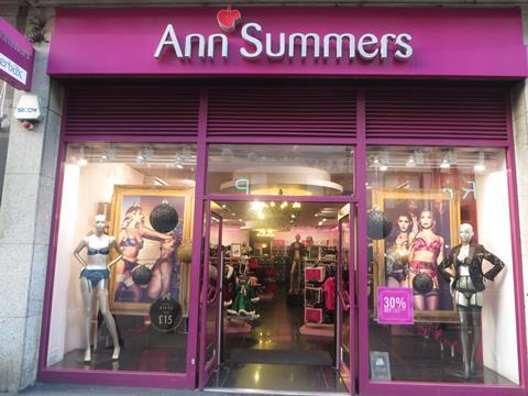 Ann Summers Christmas windows 2015