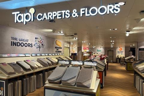 Tapi's John Lewis Oxford Street concession store